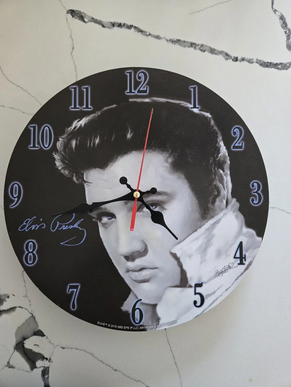 Elvis Wall Clock